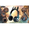 image:imageHow to Train Your Dragon Bluetooth Headphones with Microphone Toothless Wireless Headphones Include Aux Cord Earphones for School Home or Travel