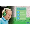 image:imageMinecraft Kids Bluetooth Headphones Wireless Headphones with Microphone  Volume Reduced and Adjustable Headband