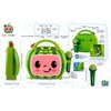 image:imageeKids Cocomelon Karaoke Machine Portable Bluetooth Party Speaker with Microphone for Kids Builtin Cocomelon Songs and Speaker with USB Port to Play Music