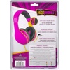 image:imageeKids Kids Headphones Stereo Sound 35mm Jack Cord Wired Headphones for Kids TangleFree Volume Control Childrens Earphones Over Ear for Travel PinkPink
