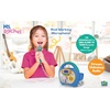 image:imageeKids Ms Rachel Kids Karaoke Machine Portable Bluetooth Party Speaker with Microphone and Builtin Music Designed for Fans of Ms Rachel Toys