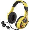image:imageeKids Pokemon Pikachu Wired Kids Headphones Adjustable Stereo Sound 35Mm Jack TangleFree Volume Control Childrens Headband On Ear for School Home TravelStandard Packaging