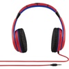 image:imageeKids Spiderman Kids Headphones Adjustable Headband Stereo Sound 35Mm Jack Wired TangleFree Volume Control Childrens Headphones Over Ear for School Home Travel