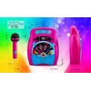 image:imageeKids Trolls Karaoke Machine Bluetooth MP3 Karaoke Player Portable with Light Show Store Hours of Music with Built in Memory Sing Along Using The Real Working Microphone USB Port
