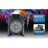 image:imageiHome Karaoke Machine with Bluetooth Speaker and Wired Microphone Designed for Kids and Adults Includes USB Recording Feature and Party Lights