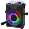 image:imageiHome Karaoke Machine with Bluetooth Speaker and Wired Microphone Designed for Kids and Adults Includes USB Recording Feature and Party Lights