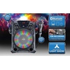 image:imageiHome Karaoke Machine with Bluetooth Speaker and Wired Microphone Designed for Kids and Adults Includes USB Recording Feature and Party Lights