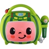 image:imageeKids Cocomelon Karaoke Machine Portable Bluetooth Party Speaker with Microphone for Kids Builtin Cocomelon Songs and Speaker with USB Port to Play Music