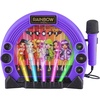 image:imageeKids RH115EMv22 Rainbow High Sing Along Boombox with Microphone Built in Music Flashing Lights Real Working Mic
