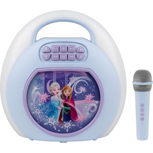 image:imageDisney Princess Bluetooth Karaoke Machine for Kids with Wireless MicrophoneFrozen