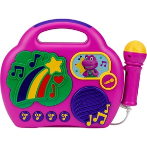 image:imageWicked Karaoke Microphone with Boombox Kids Karaoke Machine with MusicBarney
