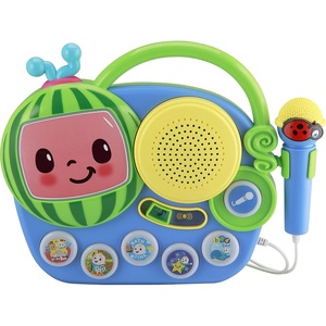 image:imageWicked Karaoke Microphone with Boombox Kids Karaoke Machine with MusicCocomelon