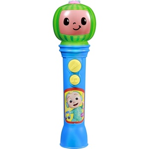 image:imageeKids Cocomelon Toy Microphone Toy for Toddlers with Builtin Music Designed for Fans of Cocomelon Toys