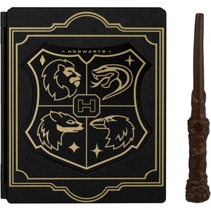 image:imageeKids Harry Potter Wizard Journal for Kids with Invisible Ink Pen Spell Cards and Wand Designed for Fans of Harry Potter Toys