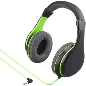 image:imageeKids Kids Headphones Stereo Sound 35mm Jack Cord Wired Headphones for Kids TangleFree Volume Control Childrens Earphones Over Ear for Travel PinkBlack