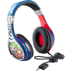 image:imageeKids Mickey Mouse Kids Headphones with 35mm Audio Jack Wired Headphones for School Home or Travel Mickey MouseAvengers