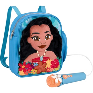 image:imageeKids Moana Karaoke Microphone for Kids Bluetooth Boombox with Builtin Music Designed for Fans of Moana Toys