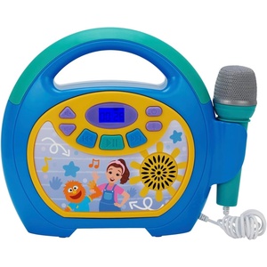 image:imageeKids Ms Rachel Kids Karaoke Machine Portable Bluetooth Party Speaker with Microphone and Builtin Music Designed for Fans of Ms Rachel Toys
