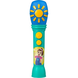 image:imageeKids Ms Rachel Toy Microphone for Kids Includes Builtin Music and Lights Toddler Toys for Ages 18 Months and Up Green