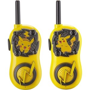 image:imageeKids Pokemon Walkie Talkies Pikachu Toys FRS Walkie Talkies for Kids Long Range Static Free Easy to Use For Indoor and Outdoor Games