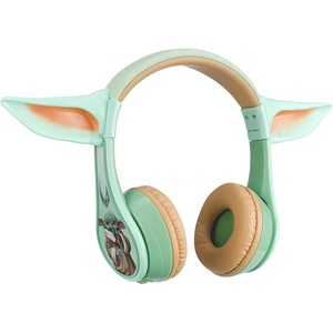 image:imageeKids The Mandalorian and Grogu Bluetooth Headphones Wireless Headphones with Microphone Includes Aux Cord Designed for School Home or Travel