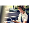 image:imageeKids Kids Headphones Stereo Sound 35mm Jack Cord Wired Headphones for Kids TangleFree Volume Control Childrens Earphones Over Ear for Travel WhiteBlack