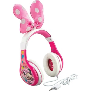 image:imageeKids Minnie Mouse Headphones for Kids Wired Headphones for School Home or Travel