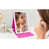 image:imageeKids Barbie Travel Mirror with Light and Adjustable Stand Shatterproof Makeup Mirror with Rechargeable Battery Designed for Fans of Barbie Accessories and Gifts
