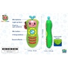 image:imageeKids Cocomelon Toy Remote Control for Toddlers Musical Toy with Builtin Microphone and Nursery Rhymes for Children for Fans of Cocomelon Toys and Gifts