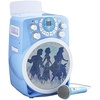 image:imageeKids Frozen 2 Bluetooth CDG Karaoke Machine with LED Disco Party Lights Built in Microphone for Kids Portable Bluetooth Speaker Compatible with CDG Disks MP3 amp TV