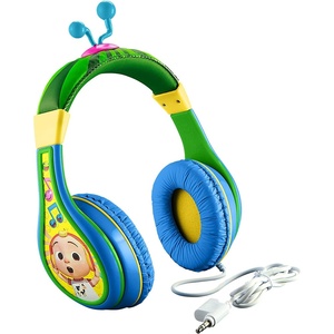 image:imageEKIDS  COCOMELON Wired Headphones for Kids ChildrenS Headphones for School Home