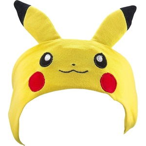 image:imagePokemon Pikachu Kids Headband Headphones Volume Limiting Switch Thin Speakers amp Comfortable Soft Cotton Headband Perfect for Childrens Earphones for School Home and Travel Standard Packaging