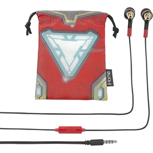 image:imageeKids Avengers Earbud amp InEar Headphones Wired Earbuds With Microphone for Video Call or Zoom Meeting Ear Buds With Pouch For Fans of Avengers Merchandise and Avengers Gifts