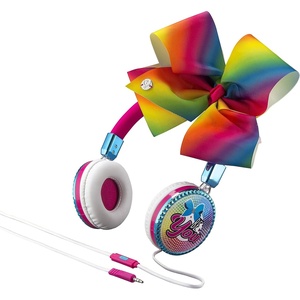 image:imageeKids JoJo Siwa Bow Fashion Headphones with Microphone Frustration Free Packaging M48