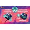 image:imageeKids Karmas World Bluetooth Headphones Wireless Headphones with Microphone Includes Aux Cord Kids Earphones for School Home or Travel