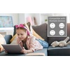 image:imageUnicorn Kids Headphones Adjustable Headband Stereo Sound 35Mm Jack Wired Headphones for Kids TangleFree Volume Control Foldable Childrens Earphones for School Home TravelUnicorn
