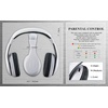 image:imageUnicorn Kids Headphones Adjustable Headband Stereo Sound 35Mm Jack Wired Headphones for Kids TangleFree Volume Control Foldable Childrens Earphones for School Home TravelWhite