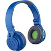 image:imageeKids Wireless Bluetooth Kids Headphones with Microphone Portable Volume Reduced to Protect Hearing Rechargeable Battery Adjustable Kids Headband for School Home or Travel Blue
