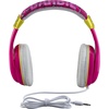 image:imageBarbie Kids Adjustable Headband Over Ear Headphones  TangleFree Volume Control 35mm Jack for School Home TravelPink