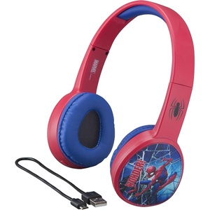 image:imageeKids iHome Disney Spiderman BT Youth HEADPHON Red